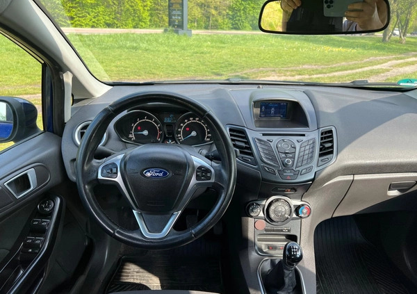 Ford Fiesta cena 31900 przebieg: 101000, rok produkcji 2015 z Sosnowiec małe 191
